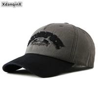 xdanqinx adjustable size womens ponytail cotton hat novelty letter embroidery mens baseball cap 2019 new tongue snapback caps