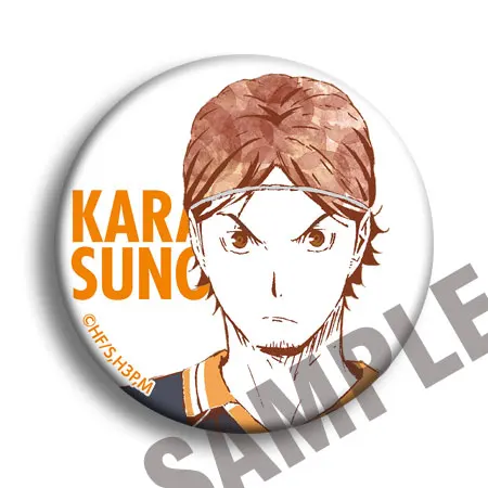 58 мм анимация Haikyu Nekoma средней школы волейбол Kozume Kenma Kiyoko Bage брошь - Окраска металла: see chart