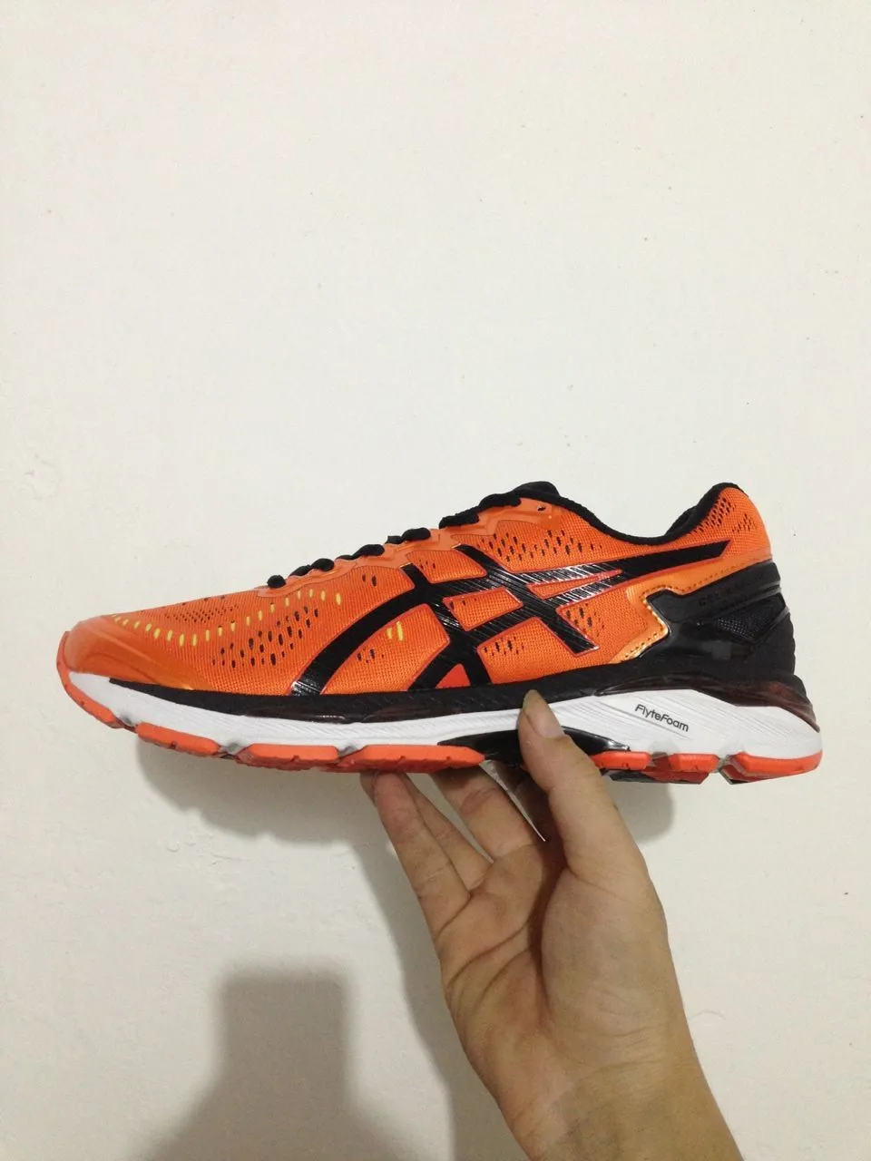 Горячая распродажа Новое поступление официальный ASICS GEL-KAYANO 23 T646N мужские кроссовки спортивная обувь кроссовки уличная спортивная обувь