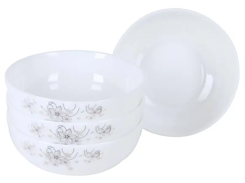 Набор салатников ROSENBERG 4 предмета цветы|Блюдца и тарелки| |