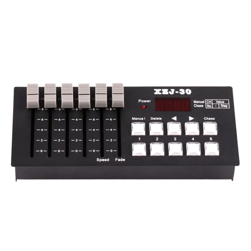Для клубной вечеринки с диджеем шоу мини DMX512 консоль ступенчатый регулятор освещения аккумуляторная батарея портативная для вечерние концертные DJ шоу Бар паба