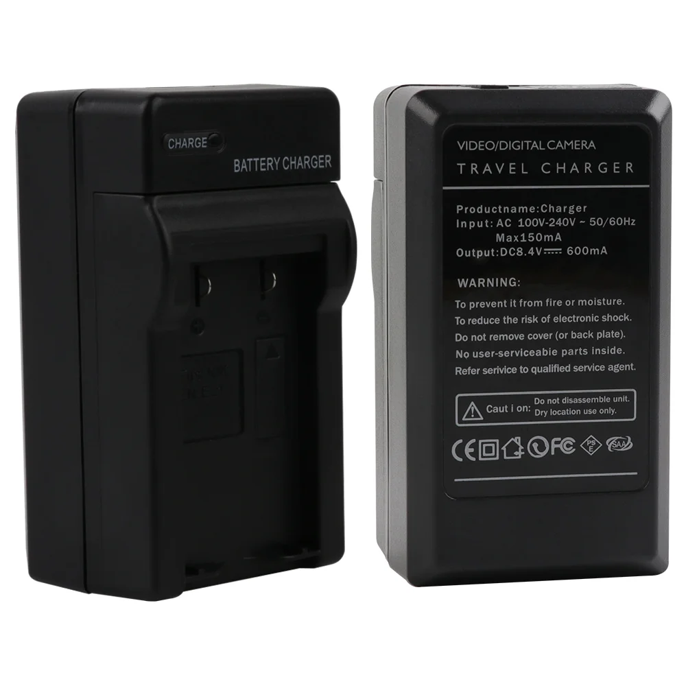 RuigPro EN EL1 батарея ENEL1 + Цифровое настенное зарядное устройство для Nikon Coolpix 500 775 880 885