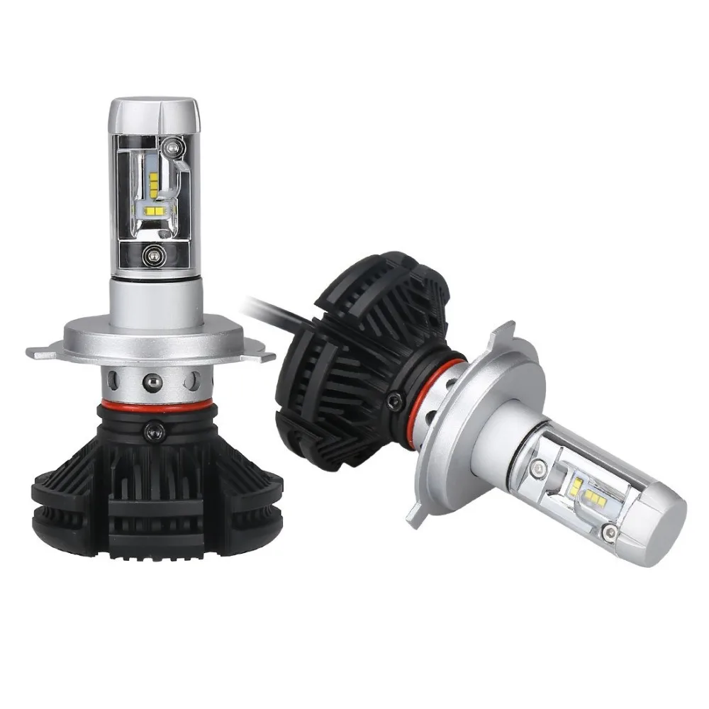 Противотуманные дневные ходовые огни для автомобиля 1 пара H4 H7 H11 Φ 50 Вт 6000 лм H8 H9