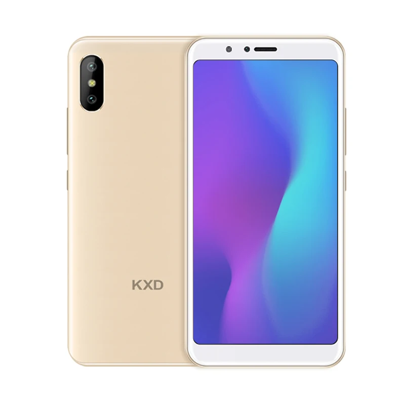 KXD E & L 6A мобильный телефон с 5 дюймовым дисплеем четырёхъядерным процессором ОЗУ 1