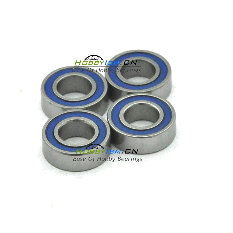 4 шт. 6x12x4 синие резиновые подшипники ABEC-3 MR126 2RS | Игрушки и хобби