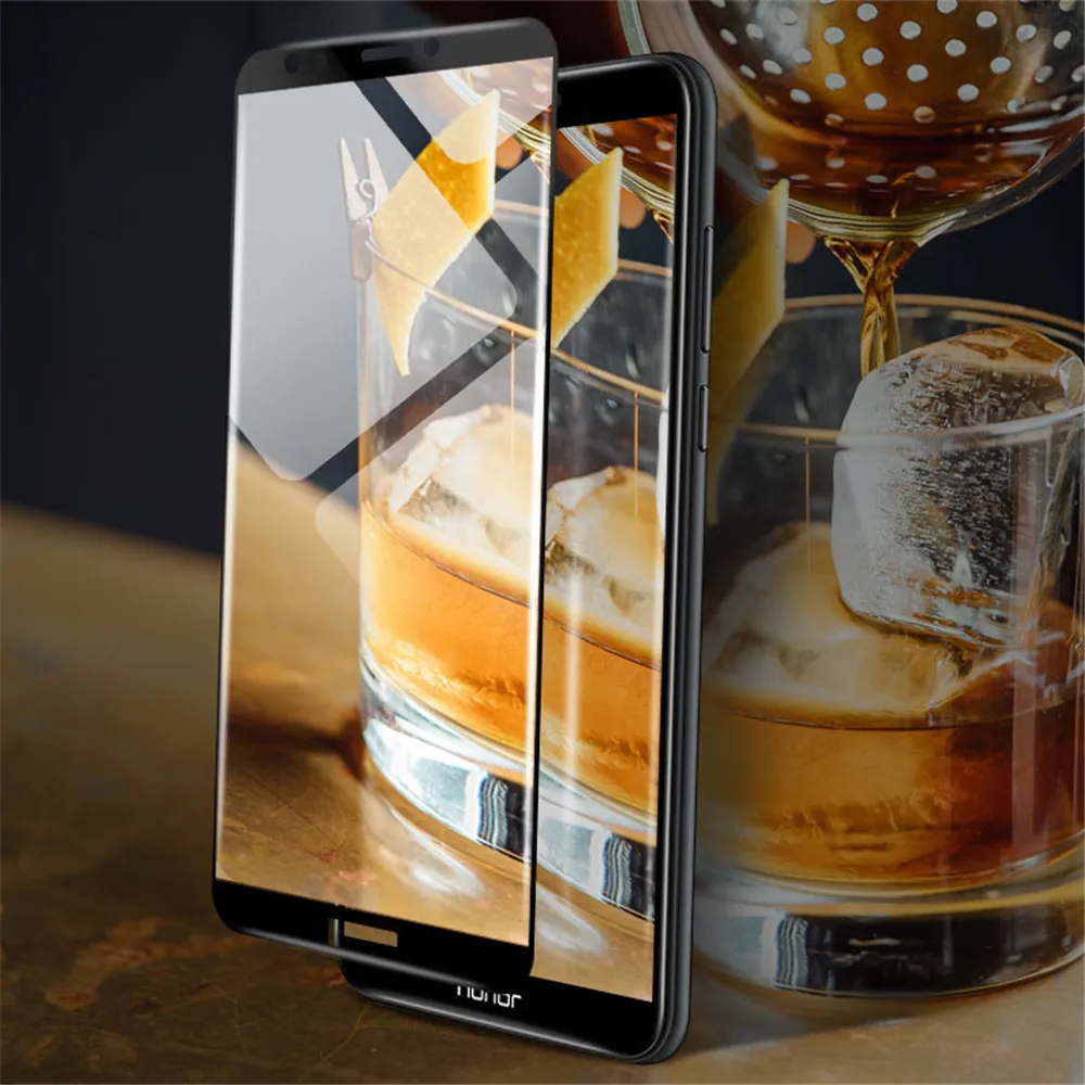 Для Honor 7C стекло закаленное стекло полное покрытие экрана протектор для huawei Honor 7C Pro защитное стекло Exploxion доказательство