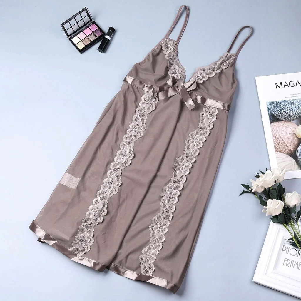 Женское Прозрачное нижнее белье Клубная одежда с глубоким V образным вырезом