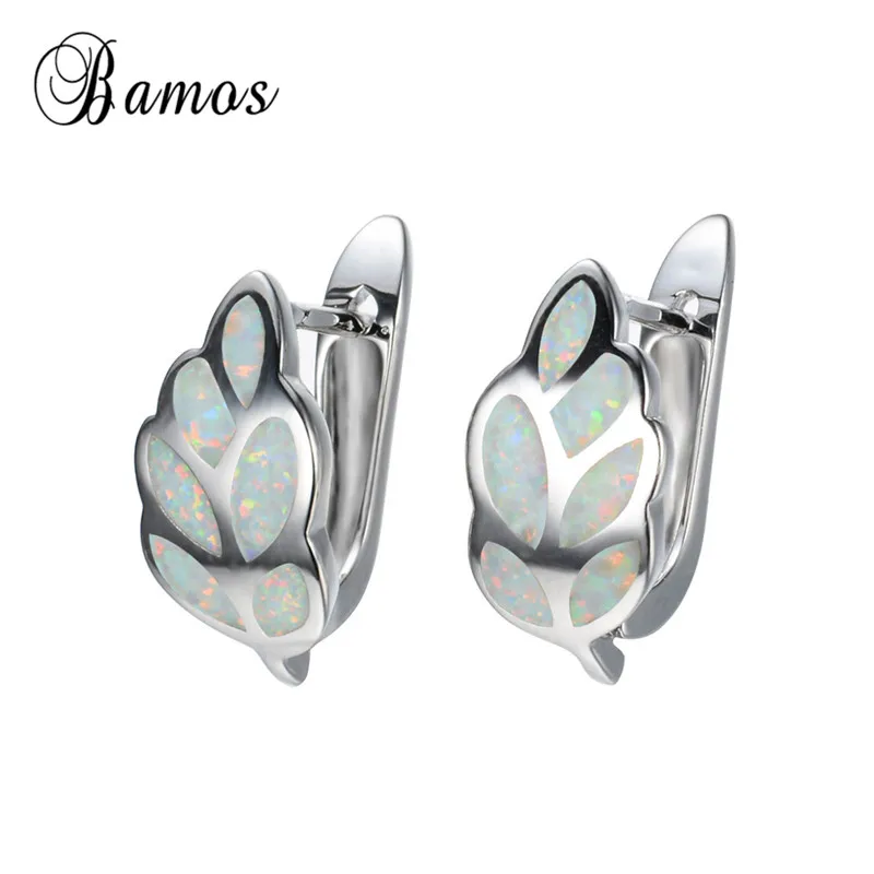 Женские серьги гвоздики из опала серебристого цвета|stud earrings|stud earrings for womenearrings women