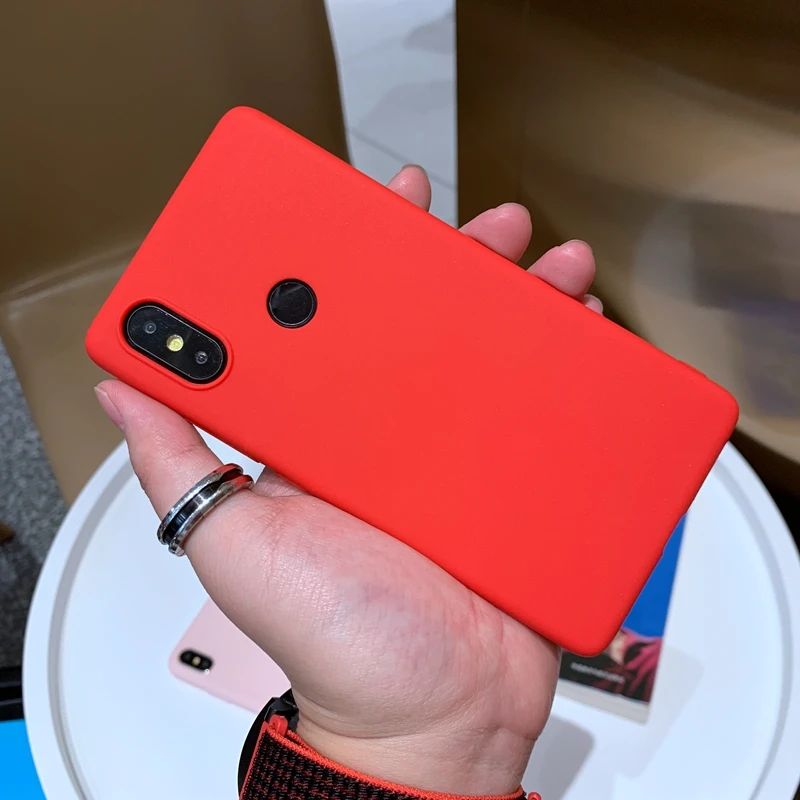 Матовый мягкий силиконовый чехол из тпу для Xiaomi Mi 9 8 SE A1 A2 Lite Play Redmi 6A Note 5 Plus 7 6 Pro Go S2