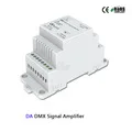 D4(CV)/D4C(CC)/DL(0-10 V) 4CH DMX512 панель расшифровки жидкокристаллического дисплея; D4 RGB/RGBW СИД Din рейка крепление 4 канала led ДАЛИ затемняя контроллер