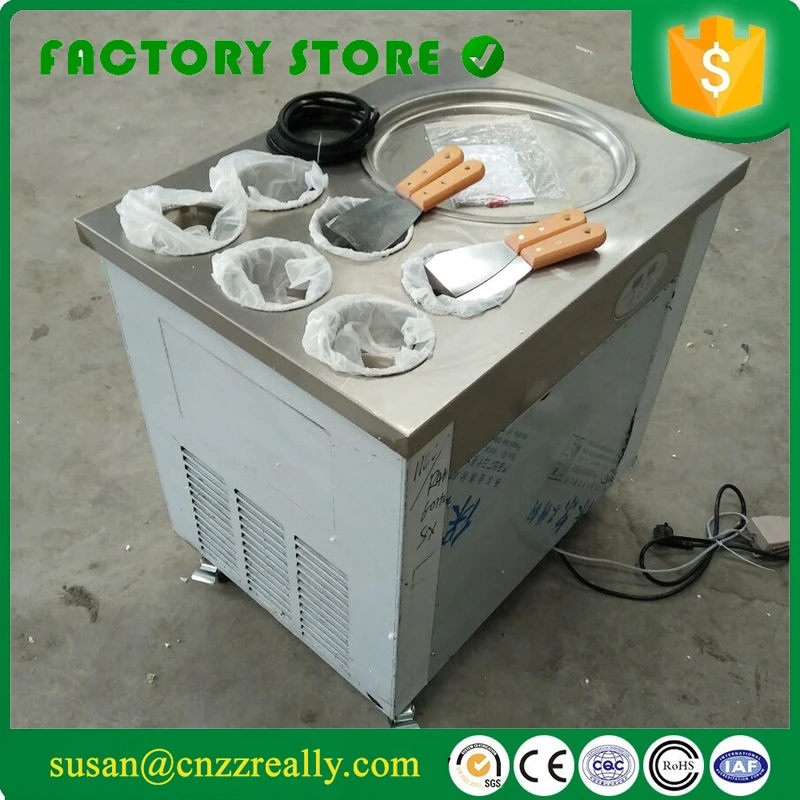 Одиночная круглая сковорода одиночный воздушный компрессор Таиланд жарить