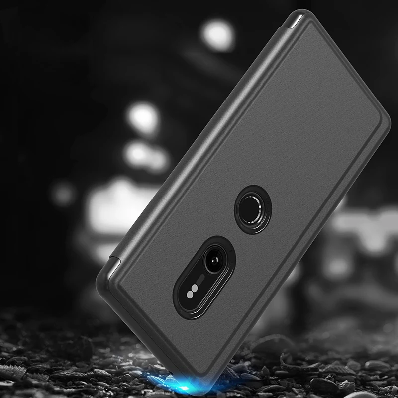 Чехол XZ4 для SONY Xperia XZ(F8332), роскошный зеркальный чехол-книжка для смартфона SONY Xperia XZ3(H9493), чехол из искусственной кожи