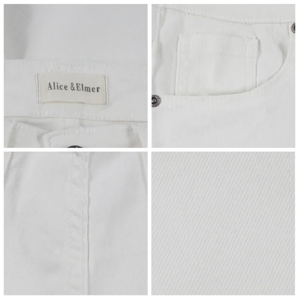 Джинсы Alice & Elmer мужские прямые модные брюки из денима Slim Fit в повседневном стиле