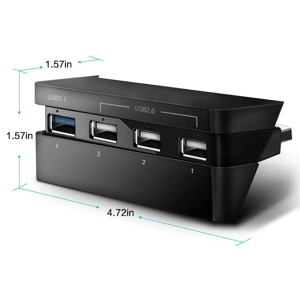 5 USB порт концентратор для PS4 высокоскоростное зарядное устройство сплиттер