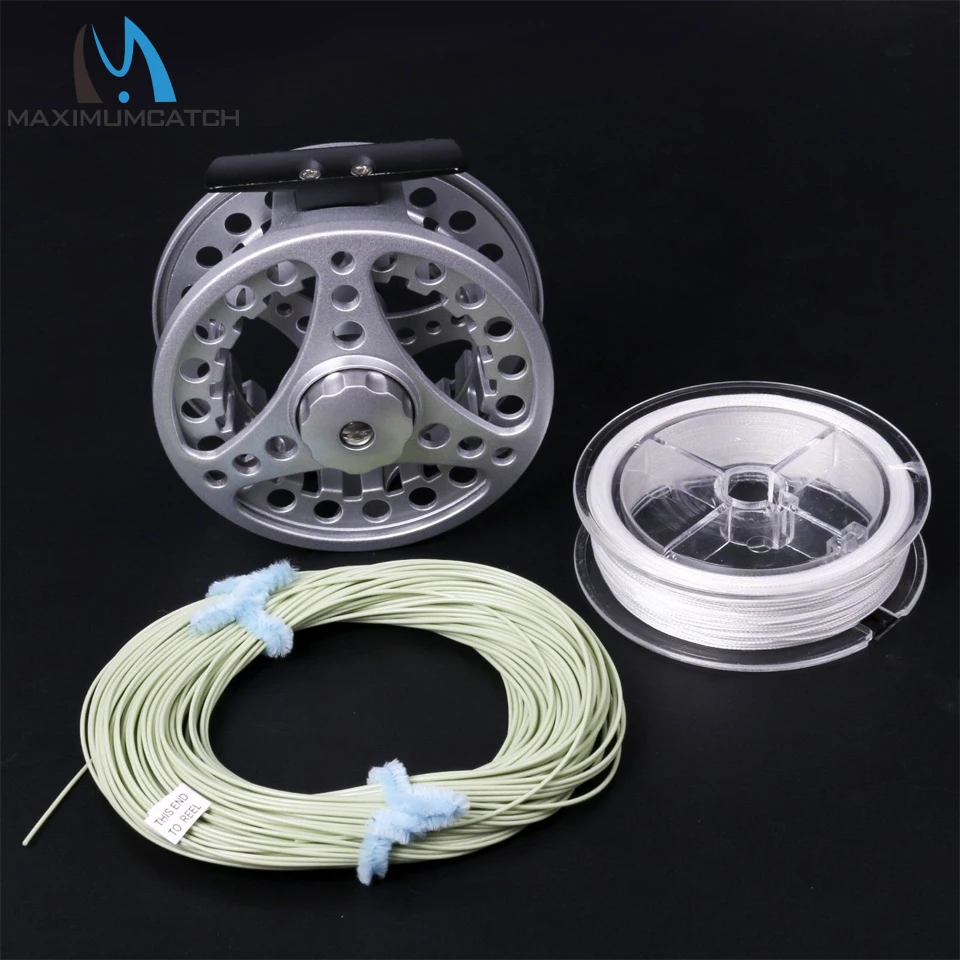 Maximumcatch нахлыстом катушка и линии комбо 2wt/3wt/4wt/5wt/6wt/7wt/8wt муха Fly Line | Спорт