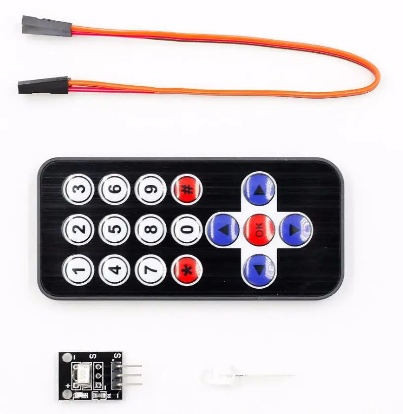 Комплект инфракрасного модуля дистанционного управления HX1838 для Arduino Raspberry Pi 1