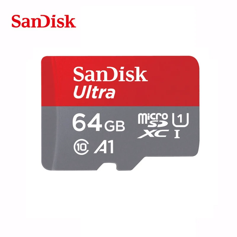 Карта памяти SanDisk UItra micro SD 64 Гб 128 ГБ 200 256 класс 10 32 карты microsd 80 МБ/с./с 16 microSDHC cartao de