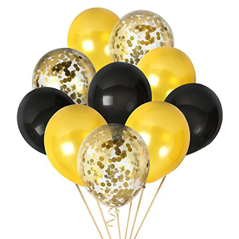 12inch Confetti Latex Balloons Mariage Anniversaire Ballon Happy Brithday Decorations Helium Air Ball Wedding Party Supplies | Дом и сад