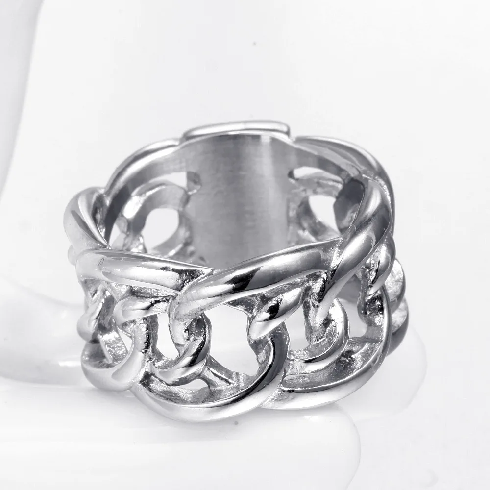 Лидер продаж цепочка в стиле панк рок Будда кольца для мужчин женщин кольцо