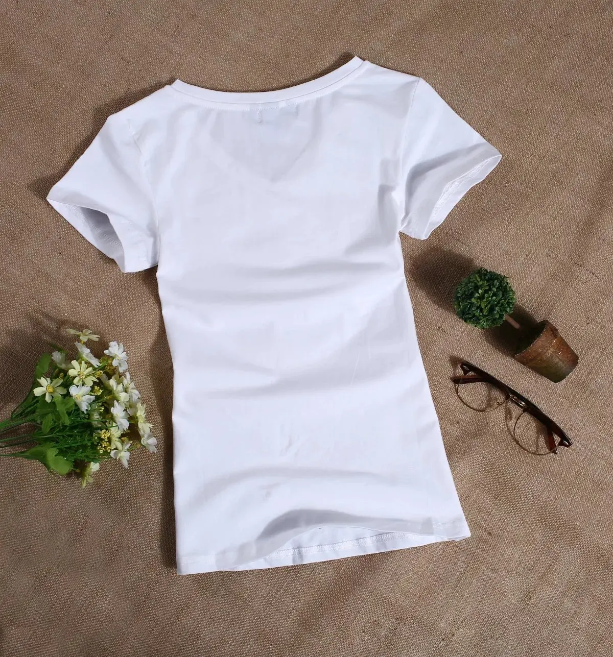 MRMT Women's T Shirt Women Short Sleeved Slim Solid Color Womens Simple Tee T-Shirt For Female Tshirt