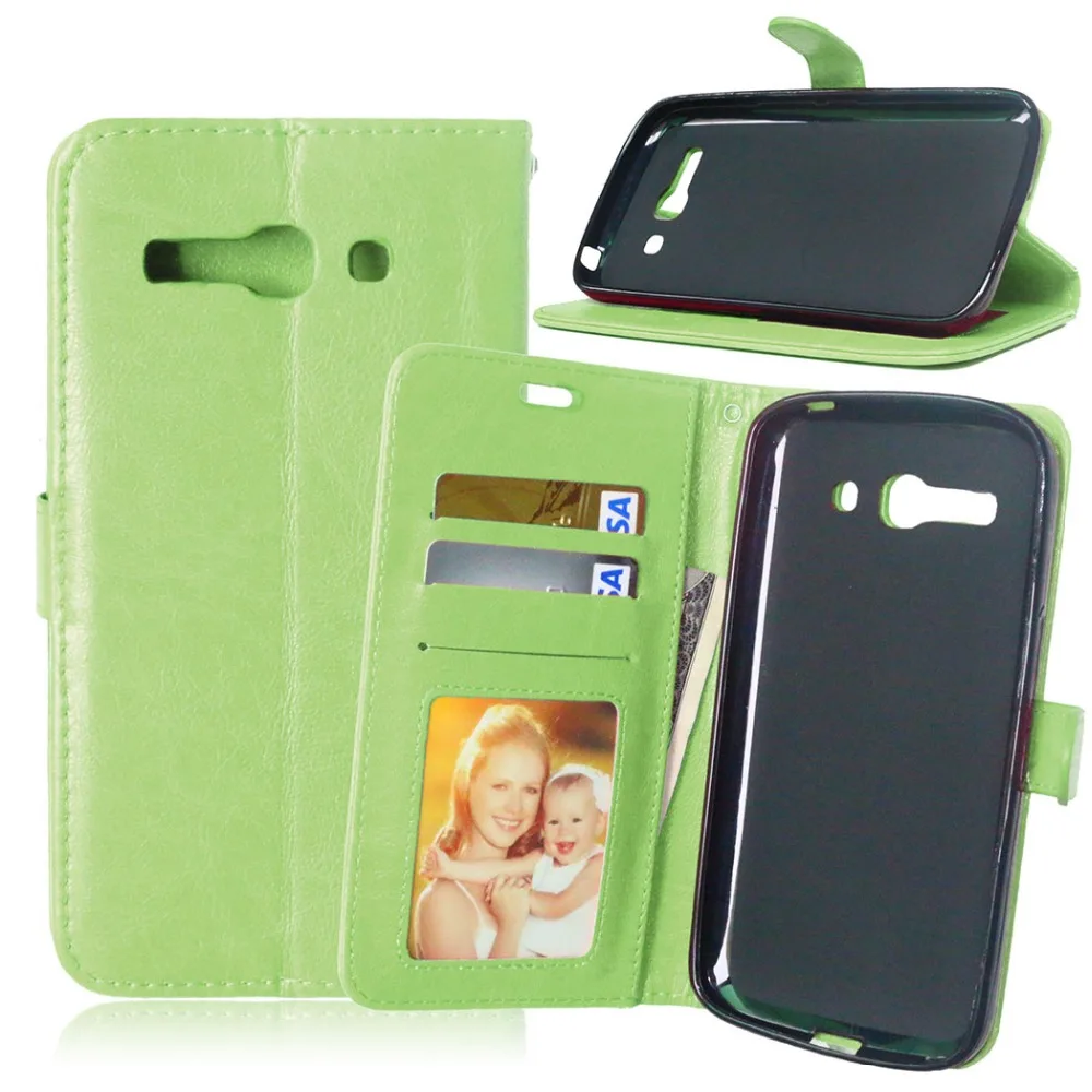 Телефон Случаях Урожай Роскошь Бизнес Флип Чехол Держатель Кожаный Бумажник