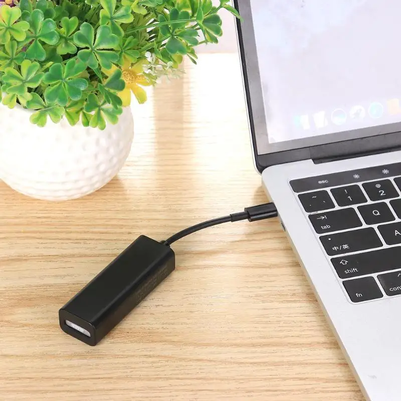 USB 3 1 type C штекер Magsafe 2 5Pin женский кабель адаптер шнура конвертера подходит для