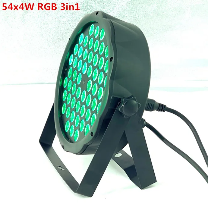 Светодиодный светильник RGB 3 в 1 54x4 Вт сценический освещение для сценических