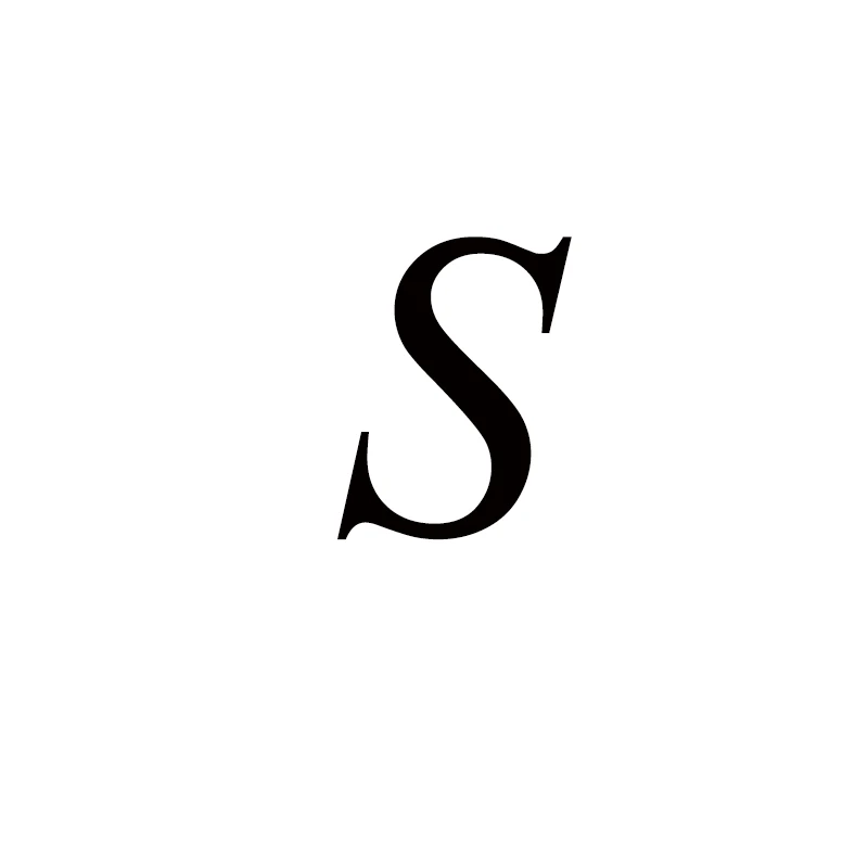 Любовные кольца A-Z 26 букв персонализированные ручной штампованный штабелирование начальные крошечные кольца сердца для женщин золотые кольца ювелирные изделия - Цвет основного камня: S