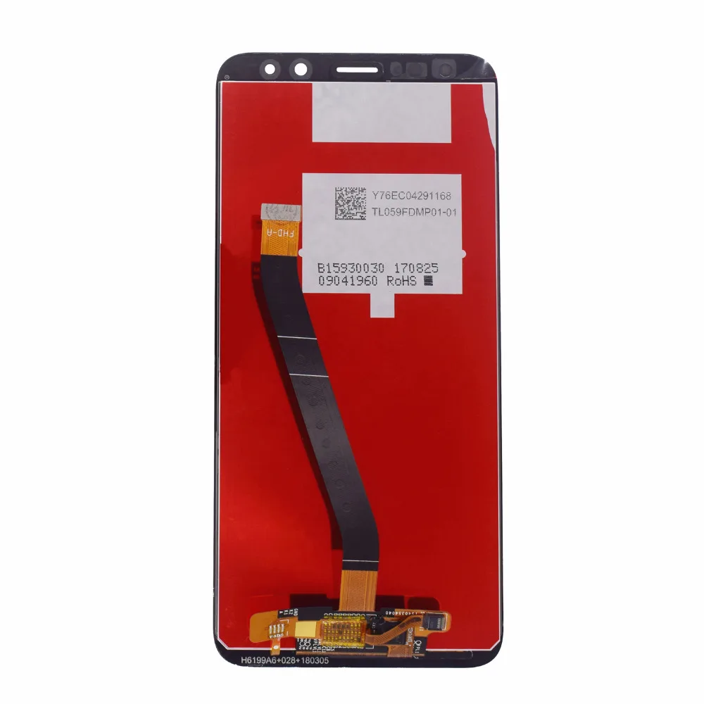 

Запасные части для сотовых телефонов Huawei Mate 10 Lite, полный дисплей, сенсорный экран с цифровым преобразователем [без рамки экрана] (черный)