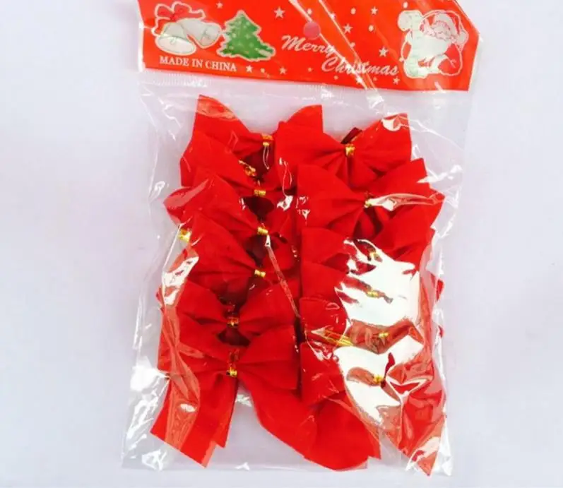 Рождественские шары бант украшение подвесное венок на дерево гирлянда