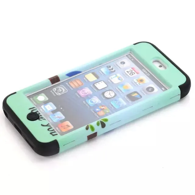Чехол для ipod touch 6/touch 5 с милым мультяшным рисунком совы прочный устойчивый к