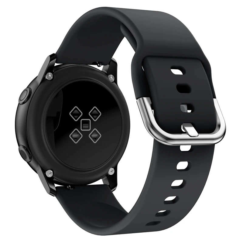 Black Ремешок для samsung Galaxy 42 мм Активный браслет на запястье для samsung gear S2 классический Frontier Band умный спортивный браслет Correa Pulse - Цвет: Black