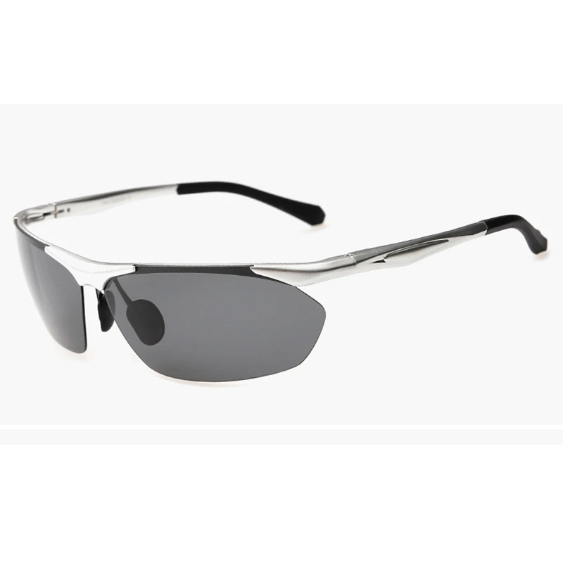 Мужские зеркальные солнцезащитные очки поляризационные из сплава 8543C |