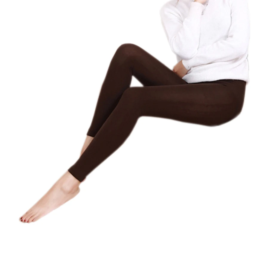 Новинка 2017 года женские зимние теплые облегающие леггинсы MCGS стрейч брюки