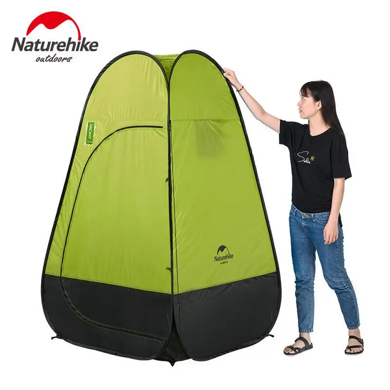 

Naturehike camping outdoor toilet tent portable shower folding tent automatic ultralight fishing camping equipment
