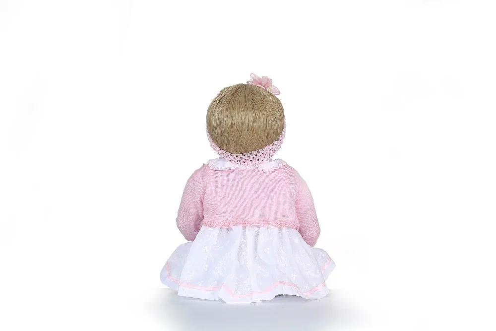 56 см большой ребенок полный силиконовый корпус bebe Кукла reborn Детские куклы boneca reborn реалистичные игрушки экшн-фигурка Рождественский подарок для детей