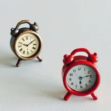 1:6/1:12 Миниатюрная модель кукольного дома будильник мини