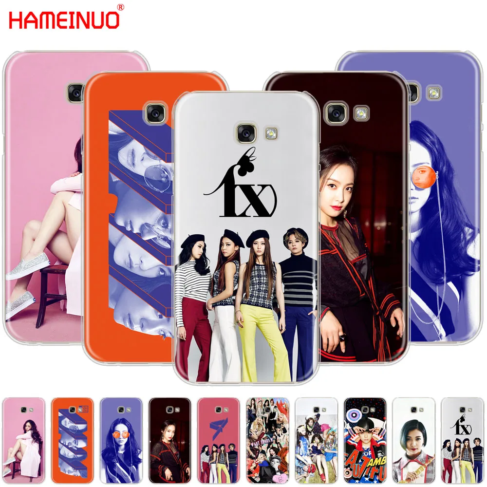 HAMEINUO f(x) f x kpop чехол для сотового телефона Samsung Galaxy A3 A310 A5 A510 A7 A8 A9 2016 2017 2018|Бамперы| |