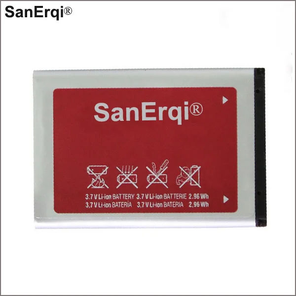 Аккумулятор SanErqi AB463446BU для Samsung C3300 C3300K X208 B189 B309 F299 сменный аккумулятор 800 мАч |