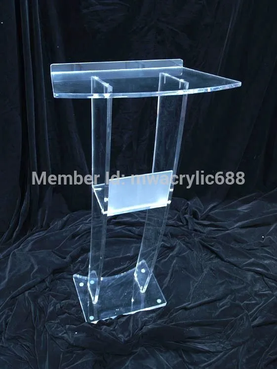 

High Quality Price Reasonable Beautiful Cheap Clear Acrylic Podium Pulpit Lectern