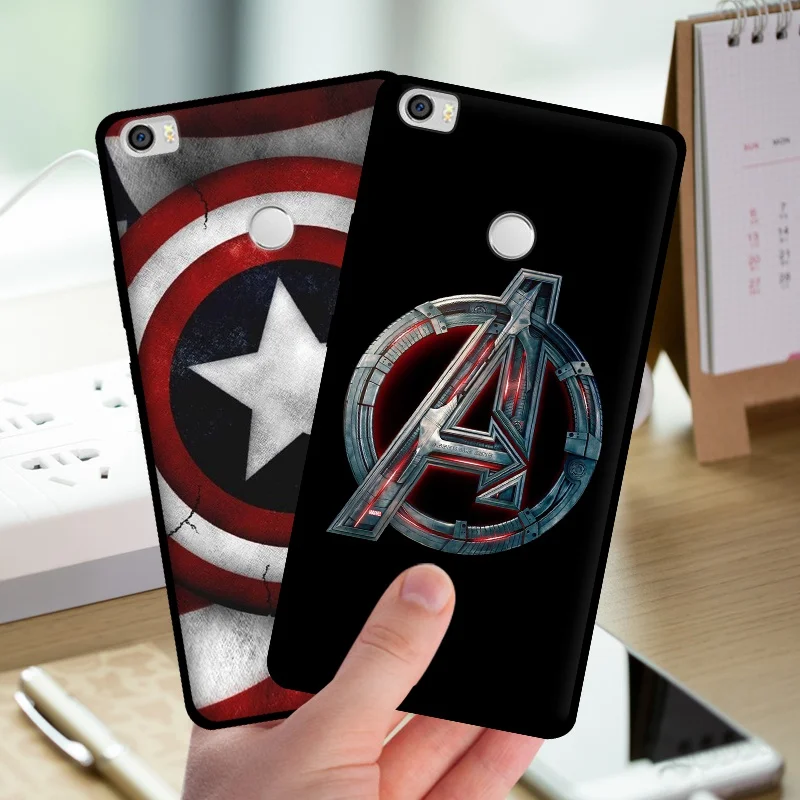 Чехол mosirui для Xiaomi Mi max силиконовый чехол мягкая оболочка телефона Marvel Comics паук