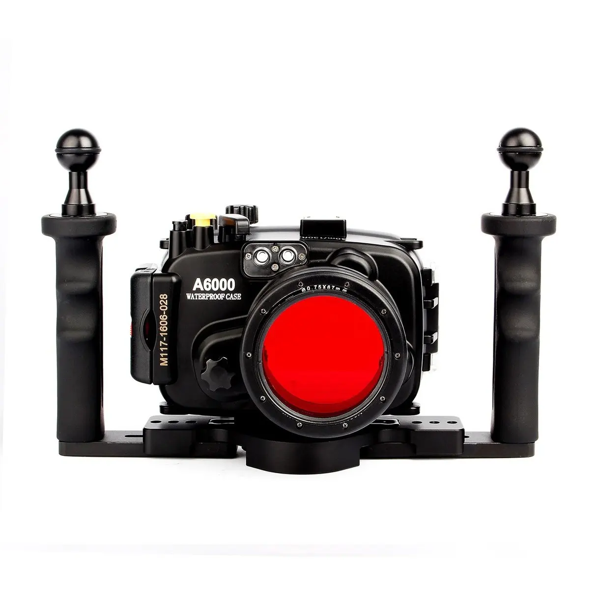 Водонепроницаемый чехол для подводной Камеры Sony A6000 40 м с объективом 16 50 мм