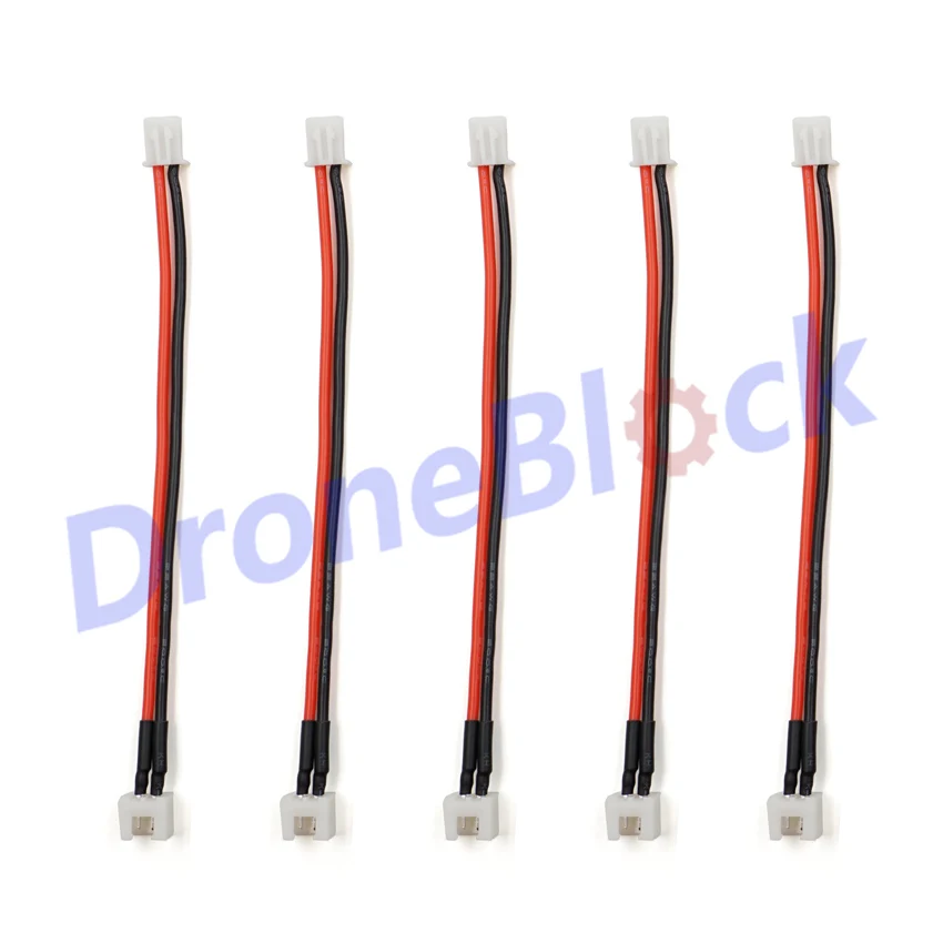 1S 5 шт./Партия 1 s-6s LiPo батарея зарядки расширенная линия/провода/разъем 22AWG 100 мм JST-XH балансировки силиконовый кабель 2S 3S 4S 5S - Цвет: 1S