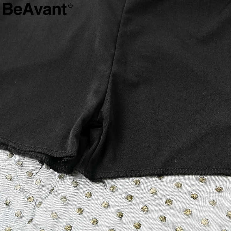 BeAvant сексуальный горошек женский комбинезон на тонких бретельках с горячей