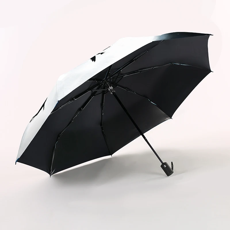 Зонт с одной рукой мужской женский Солнцезащитный защитой от УФ-лучей полностью