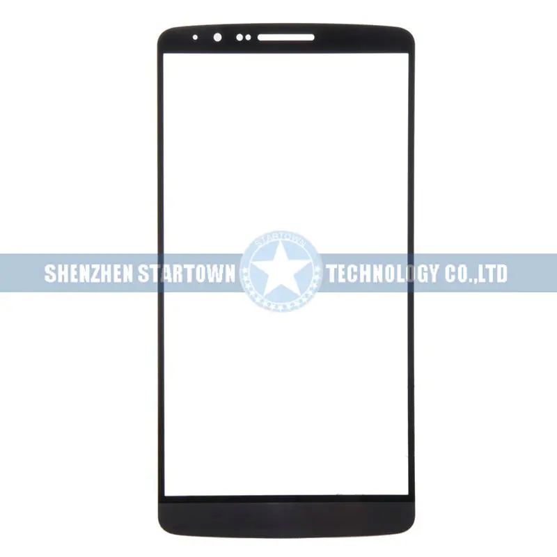 10 шт./лот серый черный верхняя часть внешний экран стекло крышка объектива Замена