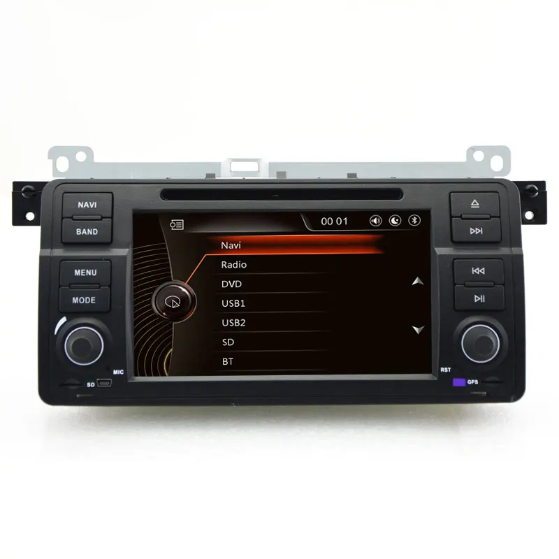 Емкостный экран Авторадио автомобильный DVD GPS совместимый для BMW E46 M3 старые 3