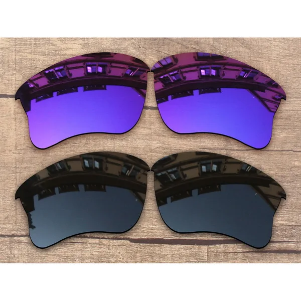 Black and Violet Vonxyz 20+ выбор цветов поляризованные Сменные линзы для-оправа из бронежилета XLJ - Цвет линз: Black and Violet