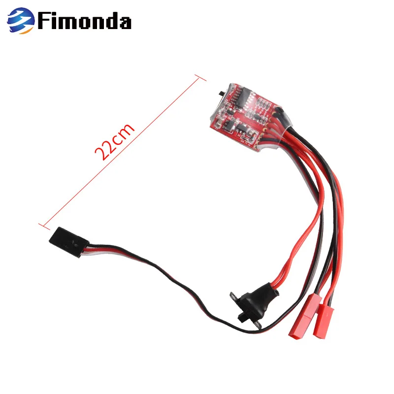 Fimonda RC автомобиль 30A ESC с тормозом двухсторонний щеточный Двигатель электронный