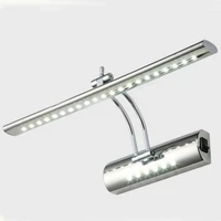 led mirror front light 7w 5w smd 5050 3014 bathroom modern pouplar bath wall lamp stainless steel whitewarm white